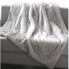 Foundry Select Chateaugay Heavy Faux Fur Blanket FNDS3122